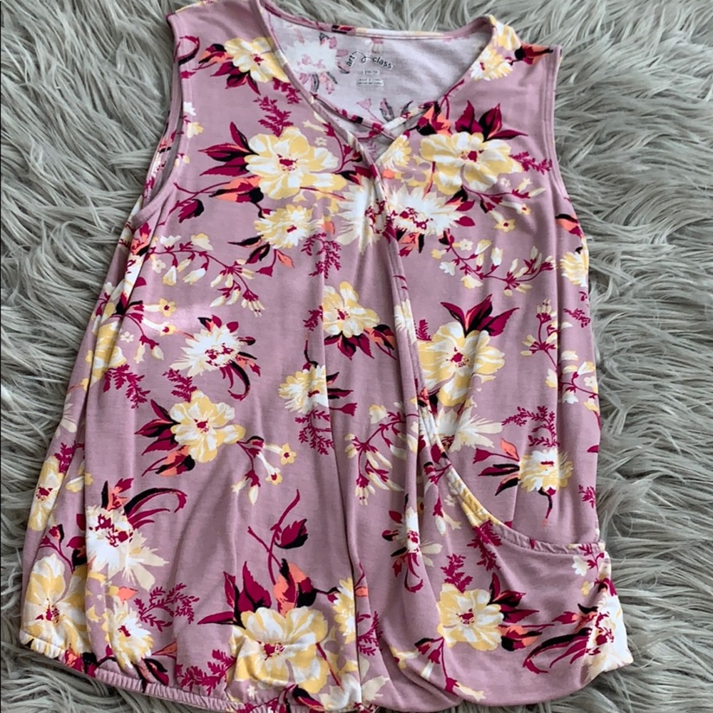 Girl’s Art Class Sleeveless Dressy Tank